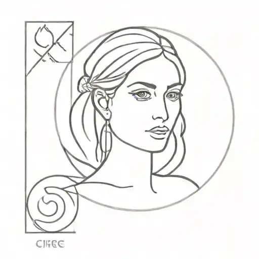 circe tattoo design idea