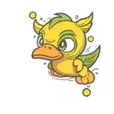 The Hulk  rubber ducky  tattoo design idea