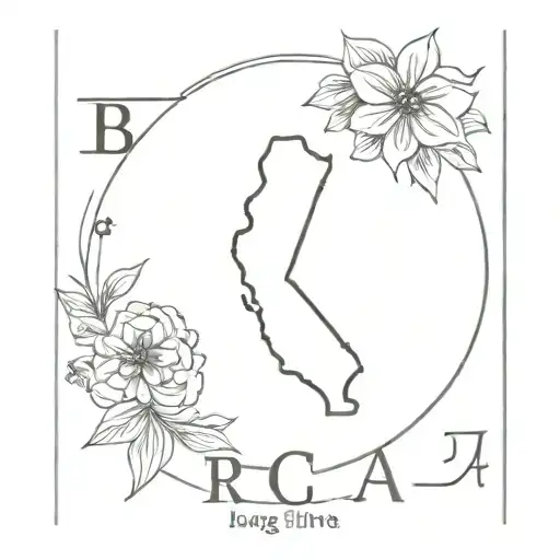 long live barca long live Catalonia tattoo design idea