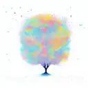 A tree with roots representing 'Remember where you came from' and colorful birds flying away symbolizing 'Remember your past days' tattoo design idea