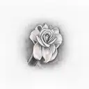Hyacinth tattoo design idea