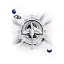 Space shuttle  tattoo design idea