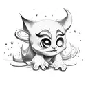 lala the baddy  tattoo design idea