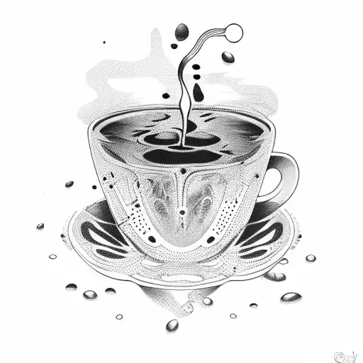 Espresso  tattoo design idea