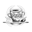 Espresso  tattoo design idea