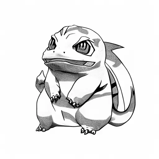 Charmander tattoo design idea