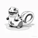 Charmander tattoo design idea