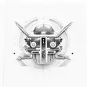 vehicle painter tattoo design idea