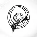 Karma tattoo design idea