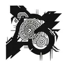 Synbol that represents letting go of anger issues tattoo design idea