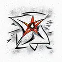 shuriken tattoo design idea