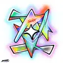 shuriken tattoo design idea