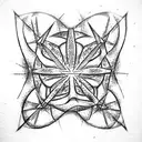 shuriken tattoo design idea