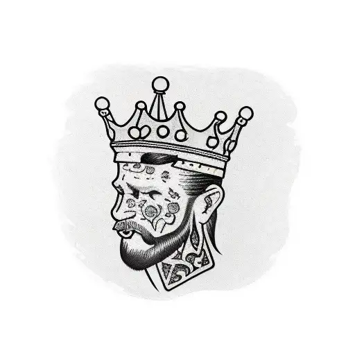 King's Crown tattoo design idea