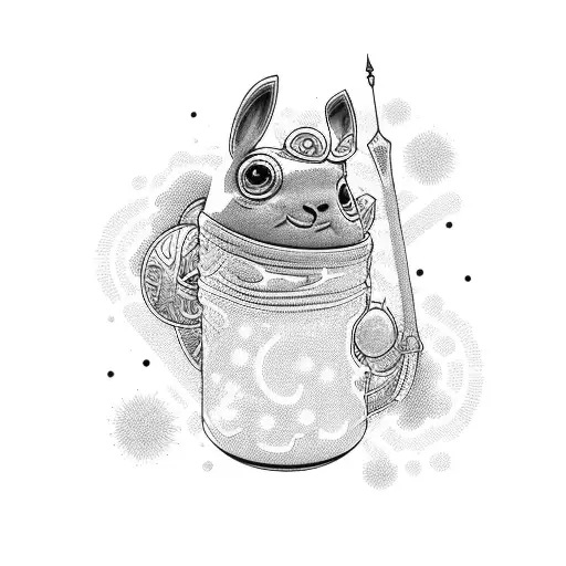 text with Tu eres mi pika tattoo design idea