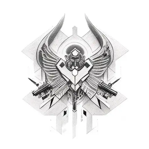 DESTINY 2 tattoo design idea