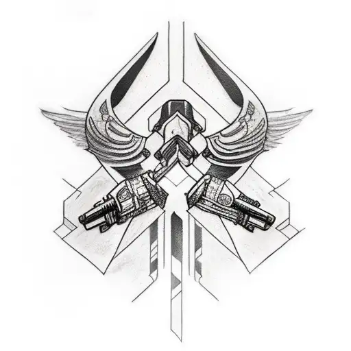 DESTINY 2 tattoo design idea