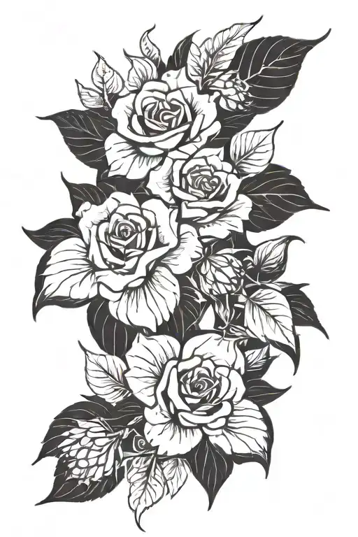 symbolizes sexual assault by family members tattoo design idea