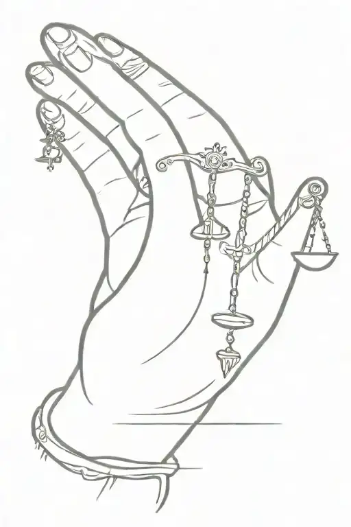 law hand tattoo tattoo design idea