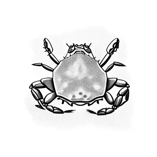 2 Crabs like brothers little  tattoo design idea