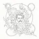 Nietzsche's Three Metamorphoses tattoo design idea