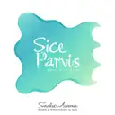 sic parvis magna writing with waves crashing in the background tattoo design idea