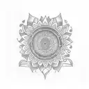 tattoo design for me for my leg that includes indian culture and american culture. I would also like it to include a few tattoo design idea