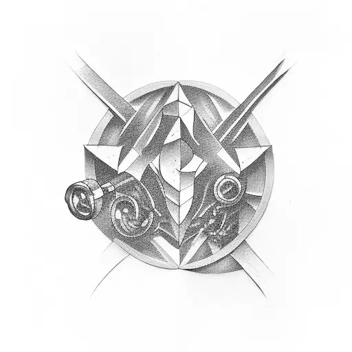 anvil tattoo design idea