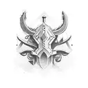 anvil tattoo design idea