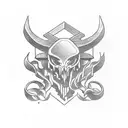 anvil tattoo design idea