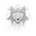 cubo metatron tattoo design idea