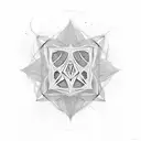 cubo metatron tattoo design idea