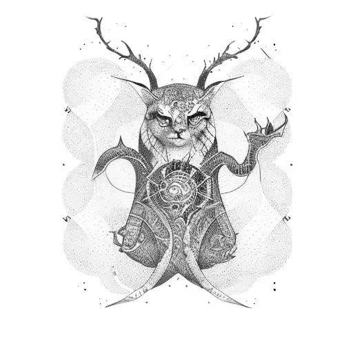 Hug tattoo design idea