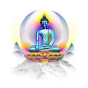 Buddha tattoo design idea