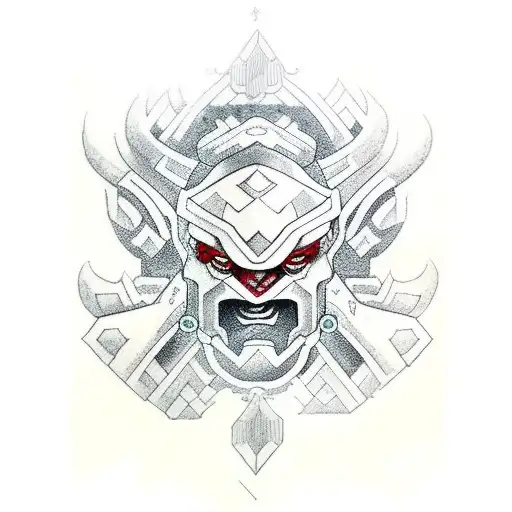 juggernaut dota tattoo design idea