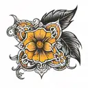 mine tattoo design idea