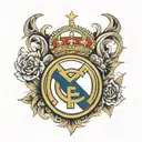 real madrid tattoo design idea