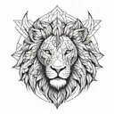 aslan tattoo design idea