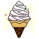 ice cream cone tattoo design idea