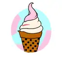 ice cream cone tattoo design idea