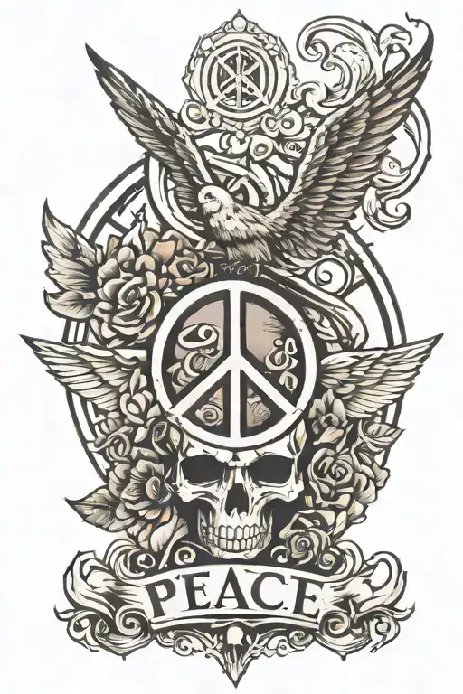 Peace is a lie. There is only passion tattoo design idea