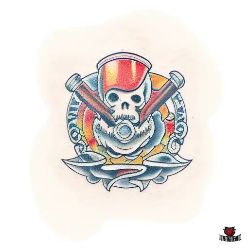 hot sauce tattoo design idea