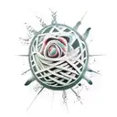 Squeeze,Scabs and Petered tattoo design idea