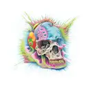 Squeeze,Scabs and Petered tattoo design idea