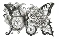 I want a commemorative tattoo for my deceased sibling with her birthday, January 17, 1999 in Roman Numerals or text tattoo design idea