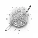 bandaid tattoo design idea