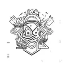 progress intelligent tattoo design idea