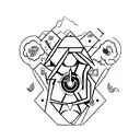 progress intelligent tattoo design idea