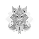 African sleeve tattoo design idea