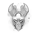 African sleeve tattoo design idea